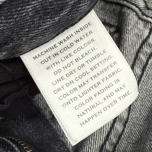 SLVRLAKE Hero Jeans Size 28 NWT Midnight Rider Distressed High Rise Fray Denim - Picture 15 of 16